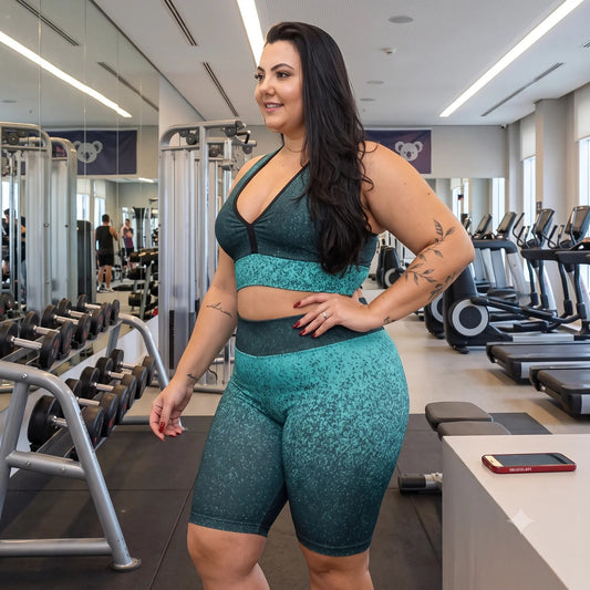 Conjunto Fitness Plus Size Dynamic Labellezas.com