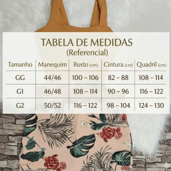 Conjunto Plus Size Aurora Shein