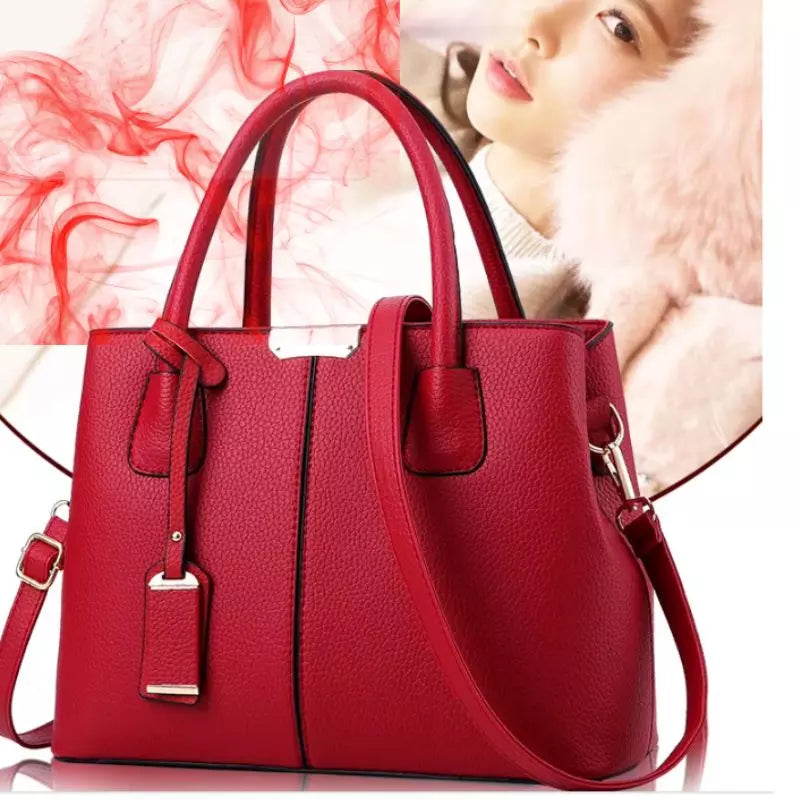 Bolsa de Mão Paris Vermelha com Alça Transversal Aliexpress