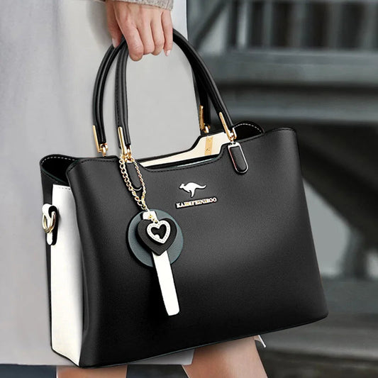Bolsa Tote Preta com 3 Compartimentos Inteligentes Aliexpress