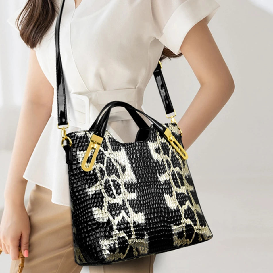 High Quality Leather Women Handbag Brand Designer Wedding Messenger Bags for Lady Shoulder Bags Female Big Totes Office Bag Sac