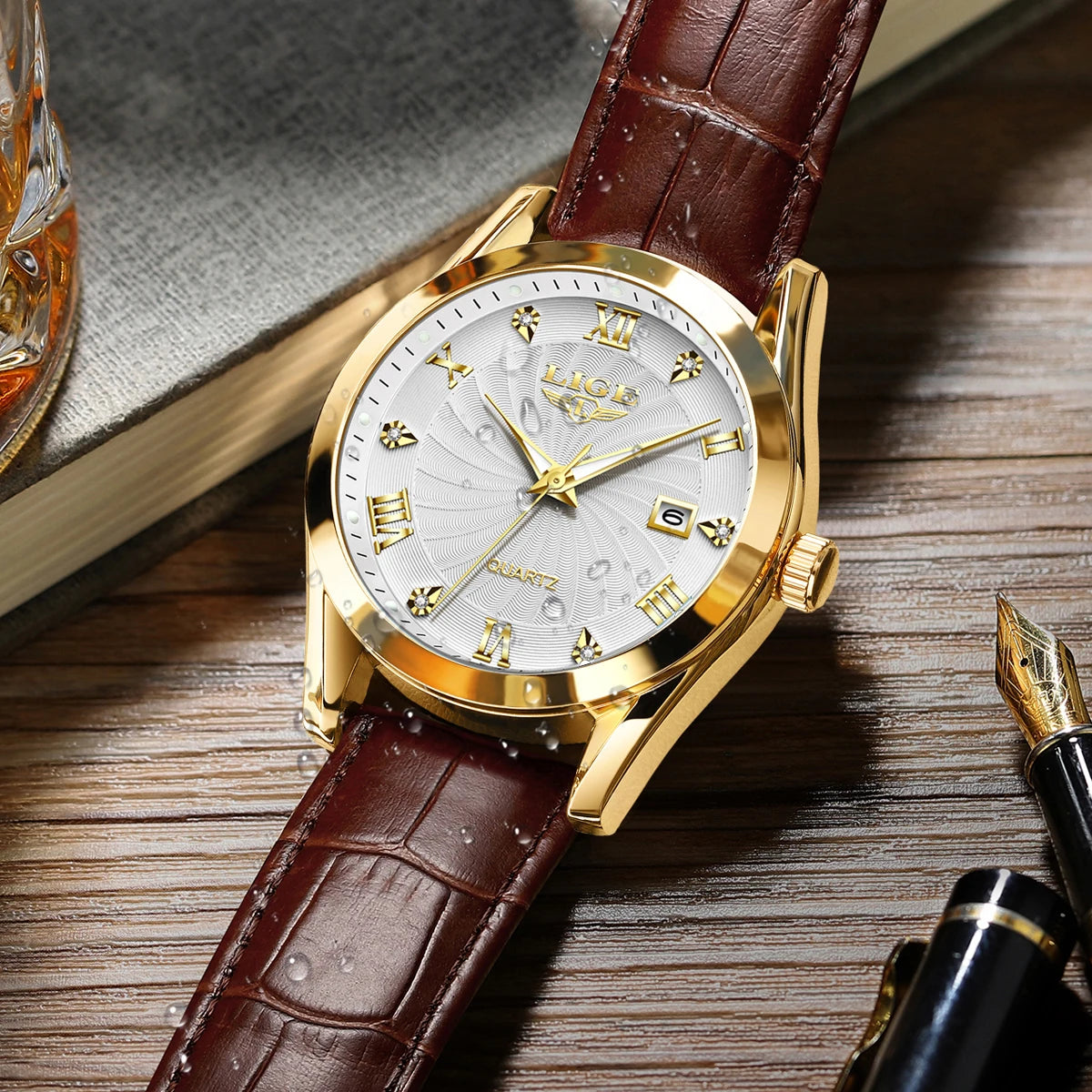 LIGE Women Watch Designer