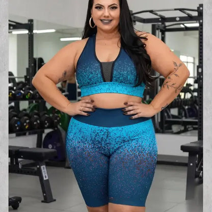 Conjunto Fitness Plus Size Treino Labellezas.com