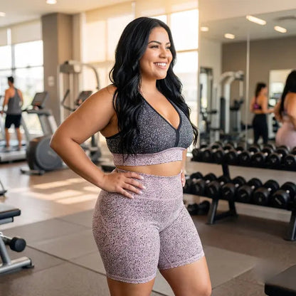 Conjunto Fitness Plus Size  Dynamic Labellezas.com
