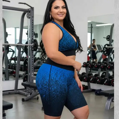 Conjunto Fitness Plus Size Treino Labellezas.com