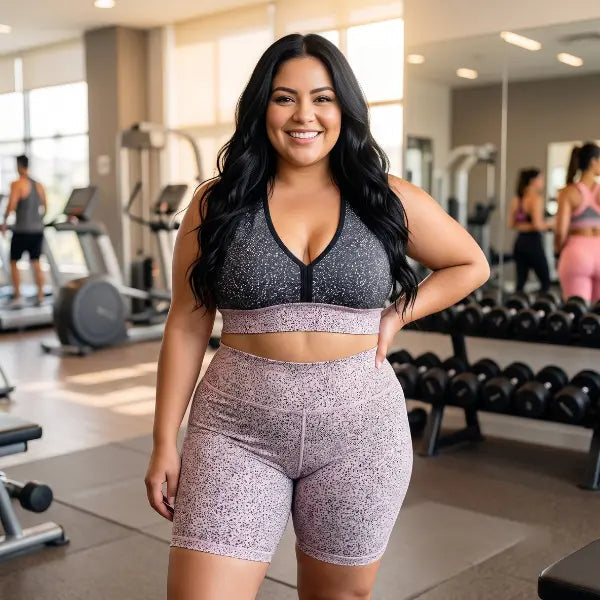 Conjunto Fitness Plus Size  Dynamic Labellezas.com