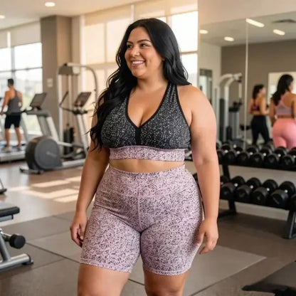 Conjunto Fitness Plus Size  Dynamic Labellezas.com