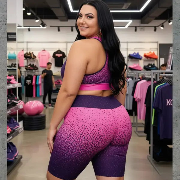 Conjunto Fitness Plus Size Treino Labellezas.com
