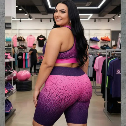 Conjunto Fitness Plus Size Treino Labellezas.com