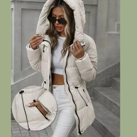 Padded-Jacket-Ladies-White