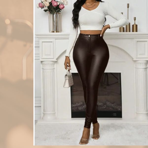 Pant Women Brown Zolique Shein