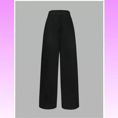 Pant Women Linen Black Anchose Shein