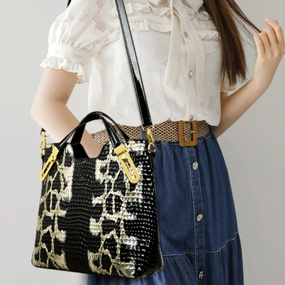 High Quality Leather Women Handbag Brand Designer Wedding Messenger Bags for Lady Shoulder Bags Female Big Totes Office Bag Sac