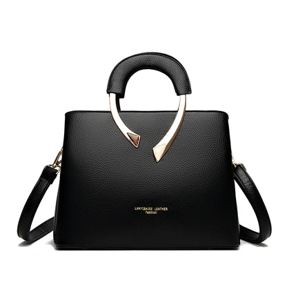 Luxury Handbags Women Bags Designer 3 Layers Soft Leather Shoulder Crossbody Sac Ladies Large Capacity Shopping Messenger Tote