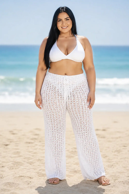 Saída-de-Praia-Calça-Plus-Size-Tricot -com-Ajuste-1