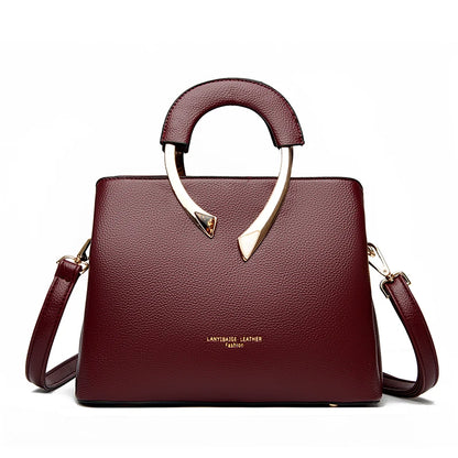 Luxury Handbags Women Bags Designer 3 Layers Soft Leather Shoulder Crossbody Sac Ladies Large Capacity Shopping Messenger Tote