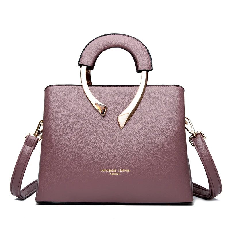 Luxury Handbags Women Bags Designer 3 Layers Soft Leather Shoulder Crossbody Sac Ladies Large Capacity Shopping Messenger Tote