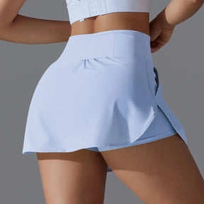 Women Gym Running Shorts Double Deck Quick Dry Gym Sport Shorts Fitness Jogging Workout Shorts With Pocket Sports Tight Short Labellezas.com