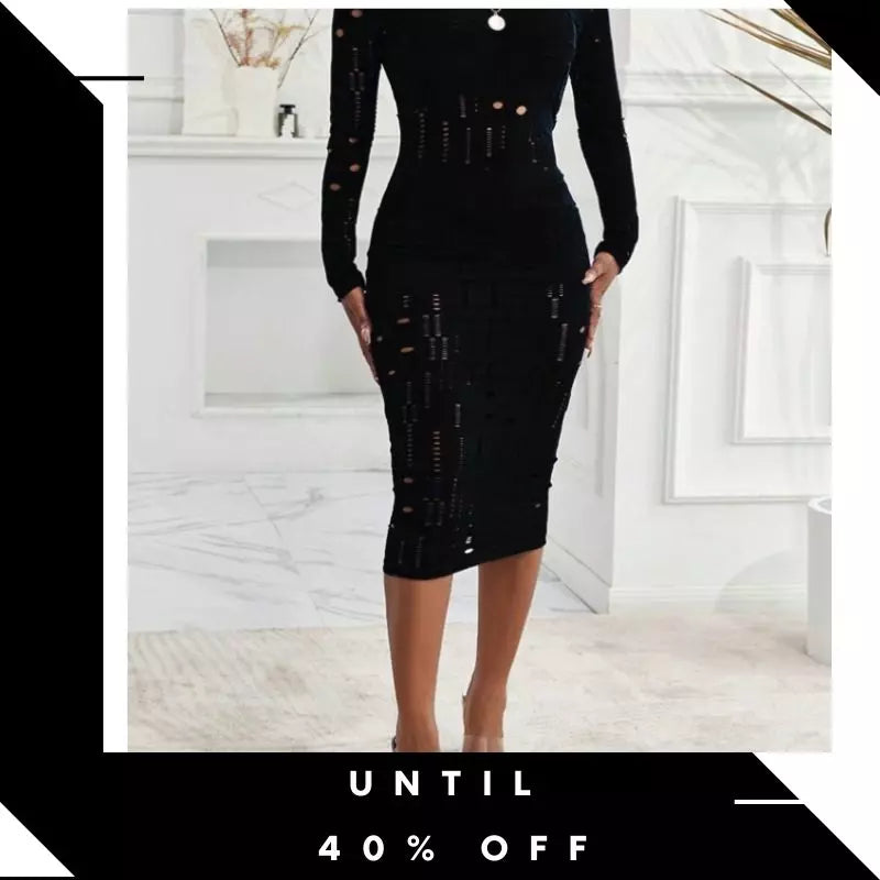 Women-Dress-Vintage-Black-1