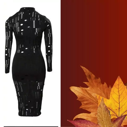 Women-Dress-Vintage-Black-2