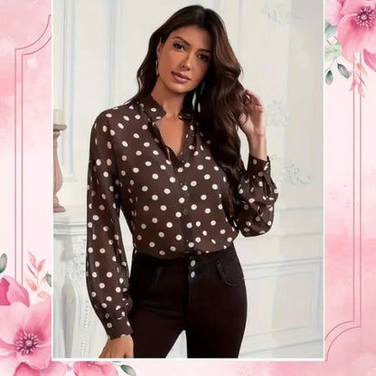 Women Shirt Linen Classic Shein