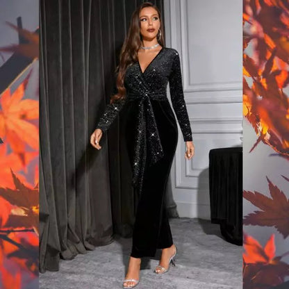 Jumpsuit in Velvet Chic Shein