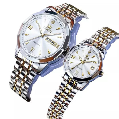 Watch Olevs Gold White